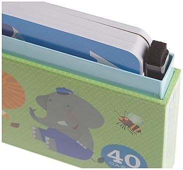 FLASH CARD LETTERS WRITE ON WIPE OFF LEARNING CARDS