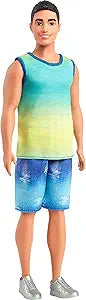 JUGUETE BARBIE KEN FASHIONISTA DOLLS BLUE GREEN THIRT