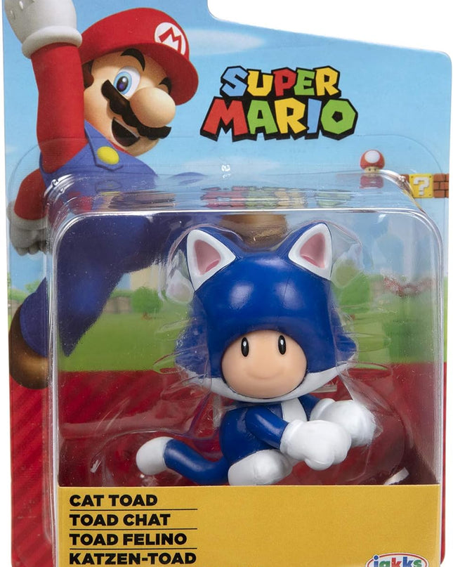 World of Nintendo 2.5" Cat Toad Figura de acción