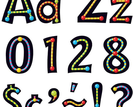 LETRAS ALPHA -BEADS*4