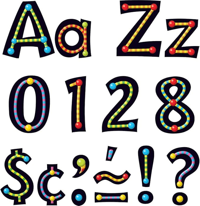 LETRAS ALPHA -BEADS*4