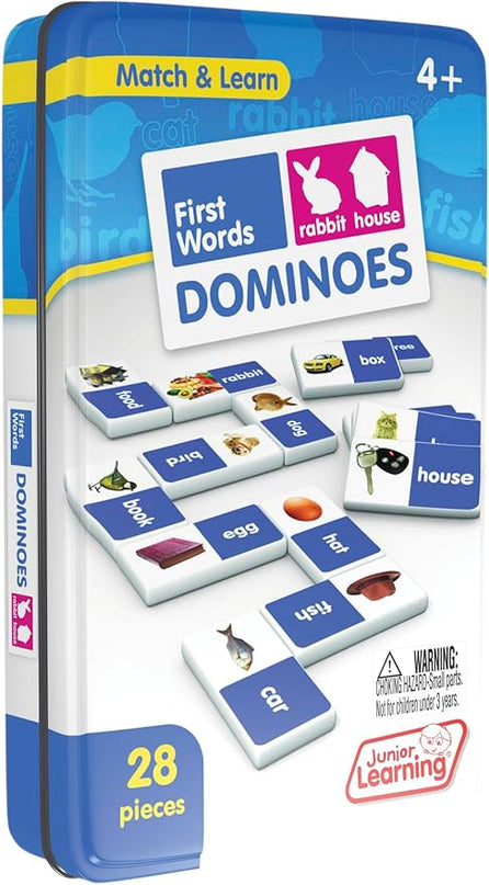 FIRST WORDS DOMINOES - 28 PCS