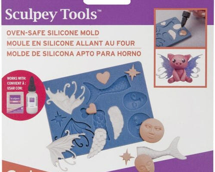 SCULPEY - MOLDE DE SILICONA  WHIMSY