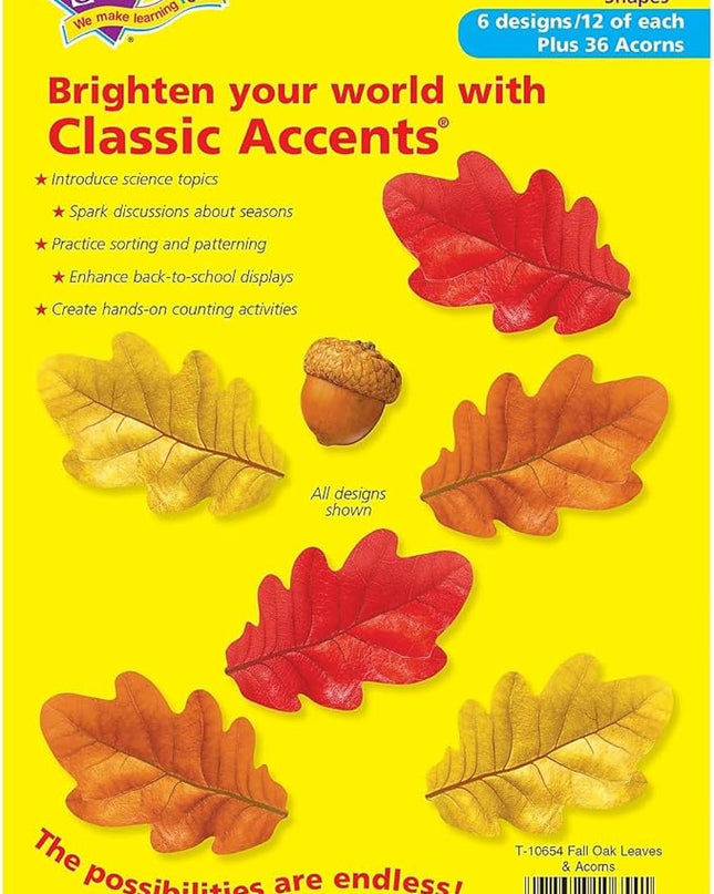ACCENTS CLASSIC FALL OAK LEAVES