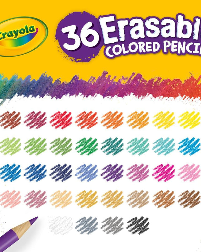 COLORES BORRABLES CRAYOLA 36 UNID
