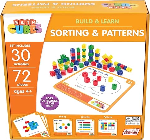 JUEGO MATHCUBES SORTING AND PATTERNS