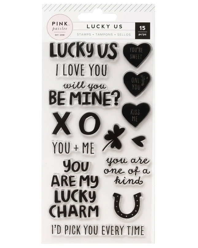 ESTAMPADOS ACRILICOS LUCKY US 15 PZA
