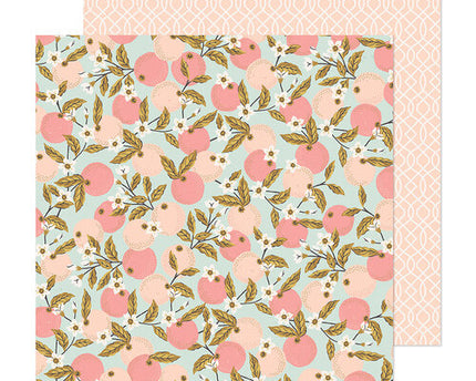 PAPEL P/SCRAPBOOK GATHERED DOBLE 12X12