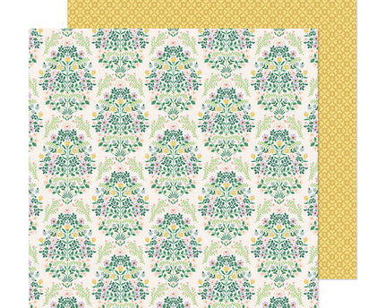 PAPEL P/SCRAPBOOK ENCHANTED DOBLE 12X12