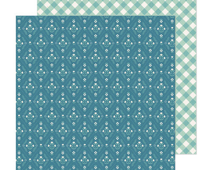 PAPEL P/SCRAPBOOK JARDEN GROVE 12X12