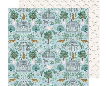 PAPEL P/SCRAPBOOK MANAGERIE DOBLE 12X12