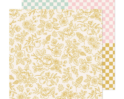 PAPEL P/SCRAPBOOK WILDWOOD DOBLE 12X12