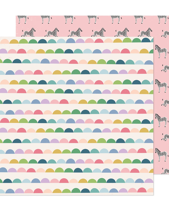 PAPEL P/SCRAPBOOK FEARLESS DOBLE 12X12