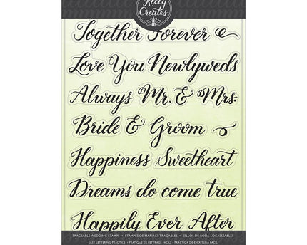 SELLOS TRANSP WEDDING 28PC