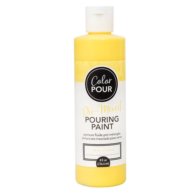 PINTURA PARA VERTIDO PREMEZCLADA CITRINE 8 OZ