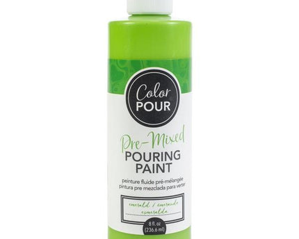 PINTURA PARA VERTIDO PREMEZCLADA EMERALD 8 OZ