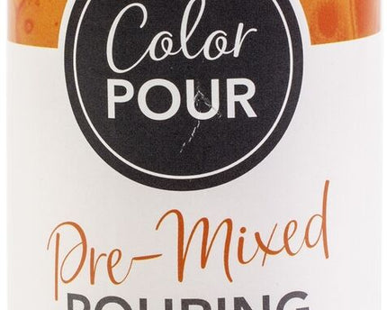 PINTURA PARA VERTIDO PREMEZCLADA ORANGE 8 OZ