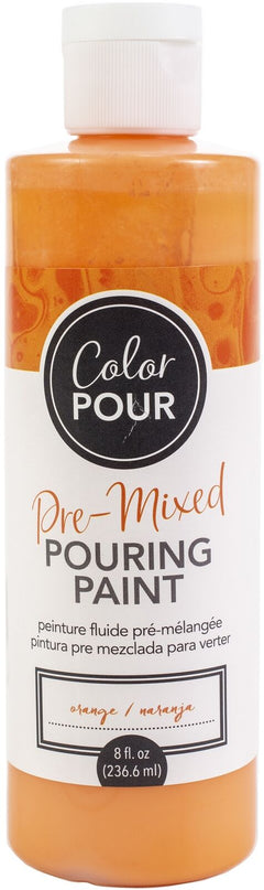 PINTURA PARA VERTIDO PREMEZCLADA ORANGE 8 OZ