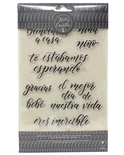 SELLO SENTIMIENTOS 9 PZS - KELLY CREATES