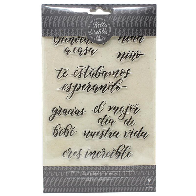 SELLO SENTIMIENTOS 9 PZS - KELLY CREATES