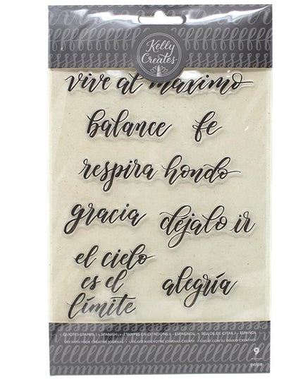 SELLOS DE CITAS 9 PZS - KELLY CREATES.