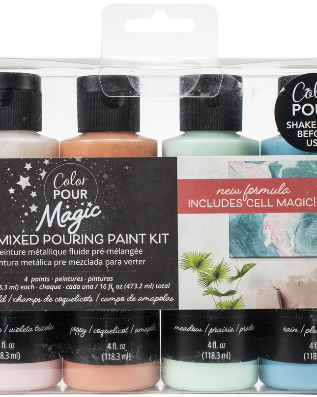 PINTURA METALICA PREMEZCLADA POPPY FIELD MAGIC 4PZ