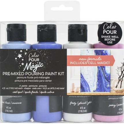 PINTURA METALICA PREMEZCLADA COOL OPAL 4PZ