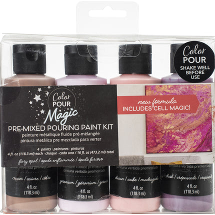 PINTURA METALICA PREMEZCLADA FIERY OPAL 4PZ
