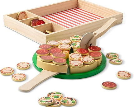 JUGUETE  PIZZA PARTY TOPPINGS 36PZ