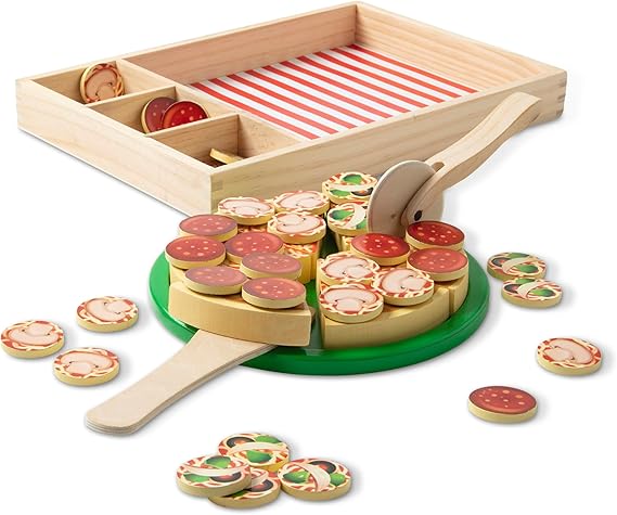 JUGUETE  PIZZA PARTY TOPPINGS 36PZ