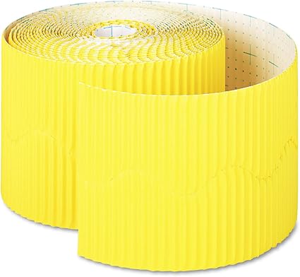 BORDE CORRUGADO AMARILLO PACON 37084