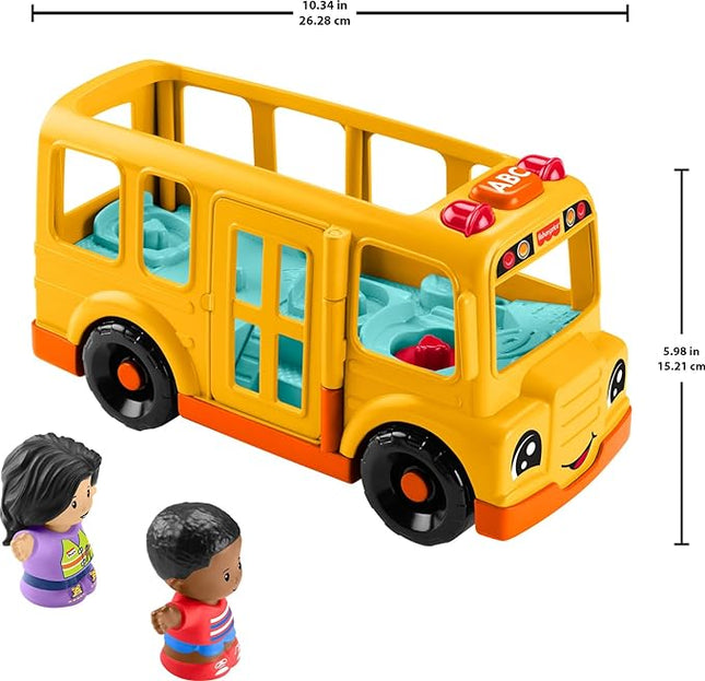 JUGUETE LITTLE PEOPLE LARGE VEHICLE SCHOOL BUS