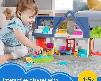 JUGUETE LITTLE PEOPLE BEST FRIEND PLAYHOUSE  WHITE/BLUE