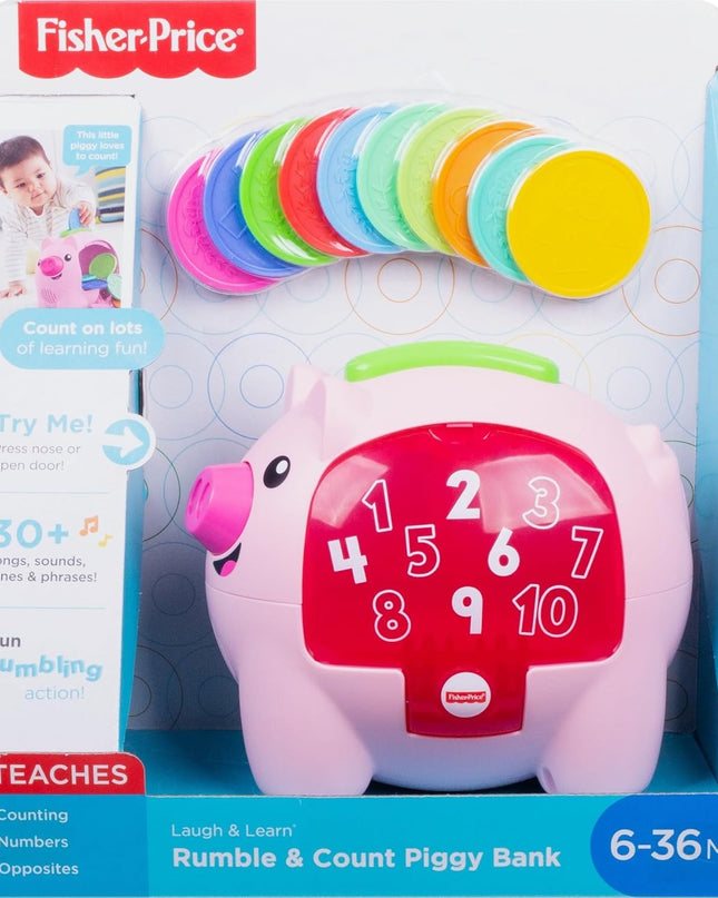 JUGUETE LAUGH 7 LEARN PIGGY BANK