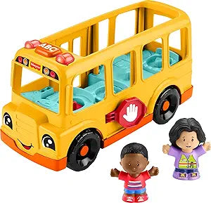 JUGUETE LITTLE PEOPLE LARGE VEHICLE SCHOOL BUS