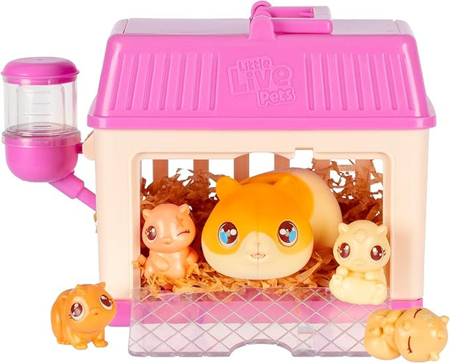 JUGUETE LITTLE LIVE PETS MAMA SURPRISE MINIS PLAYSET HAMSTER