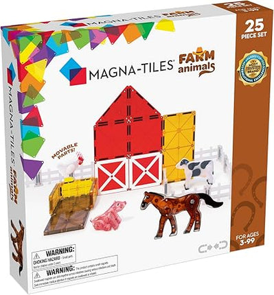 MAGNA TILES - FARM ANIMALS 25-PIECE SET