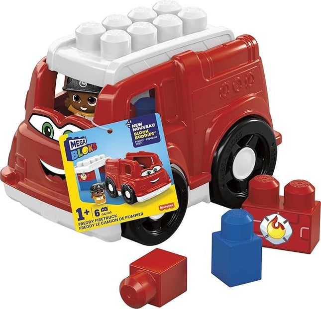 JUGUETE MEGA BLOKS FIRST BUILDERS LIL VEHICLES CLASSIC RED