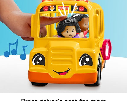 JUGUETE LITTLE PEOPLE LARGE VEHICLE SCHOOL BUS