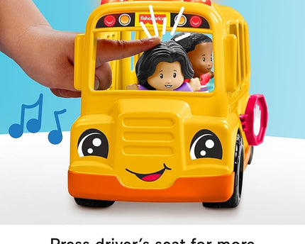 JUGUETE LITTLE PEOPLE LARGE VEHICLE SCHOOL BUS