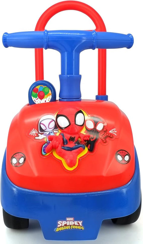 JUGUETE SPIDEY RIDE-ON WITH LIGHTS, SOUND