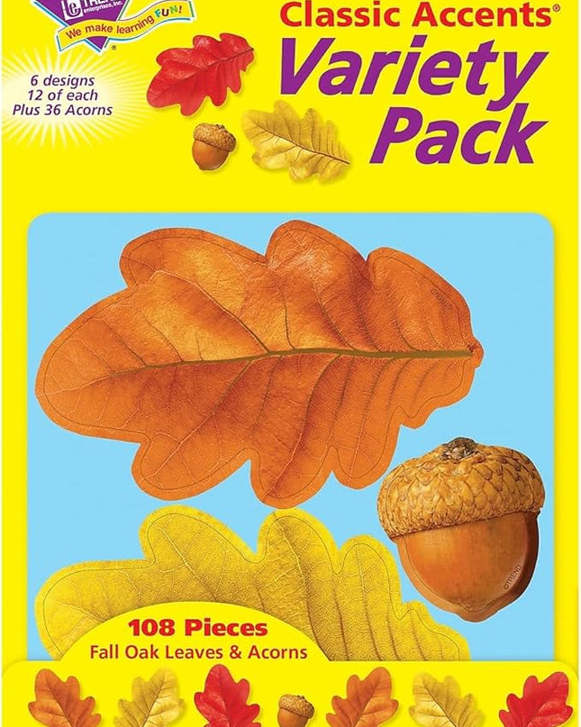 ACCENTS CLASSIC FALL OAK LEAVES