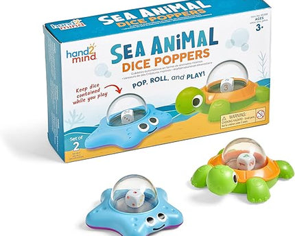 JUEGO SEA ANIMAL DICE POPPERS