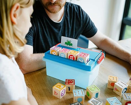 JUEGO DE BLOQUES DE APRENDIZAJE Y TARJETAS DIDÁCTICAS