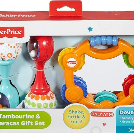 TAMBOURINE & MARACAS GIFT SET