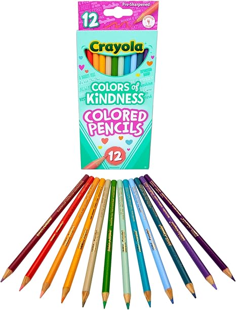 COLORES KINDNESS CRAYOLA 12CLRS