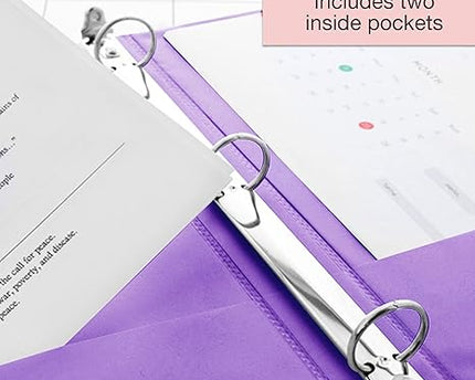 BINDER MORADO BAZIC 1PULG
