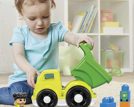 JUGUETE MEGA BLOKS FIRST BUILDERS LIL VEHICLES CLASSIC GREEN
