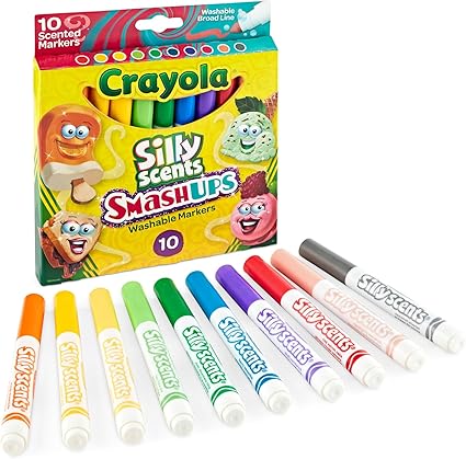 MARCADORES SILLY SCENTS CRAYOLA 10CLRS