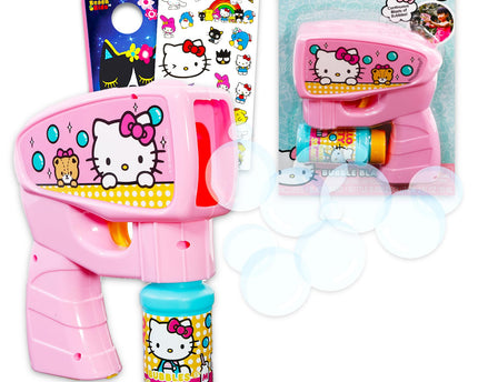 JUGUETE HELLO KITTY LARGE BUBBLE GUN
